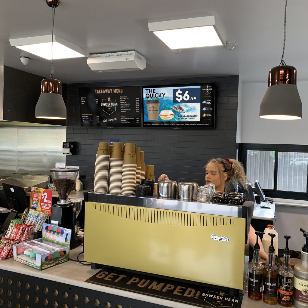 JDS Cafe Restaurant Vantage Ballarat Menu Board