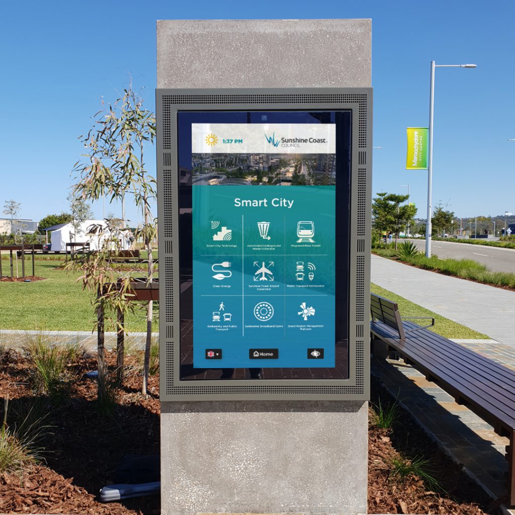 JDS Wayfinder Unit Front Shot Digital Signage