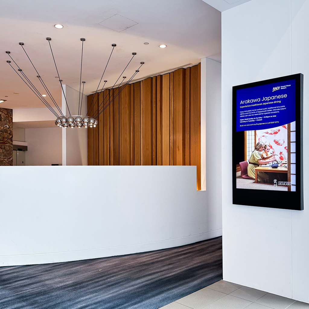 JDS RACV Royal Pines Resort Foyer screen