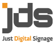 Just Digital Signage logo.