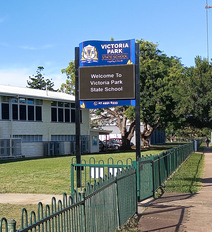 Victoria Park State School outdoor LED