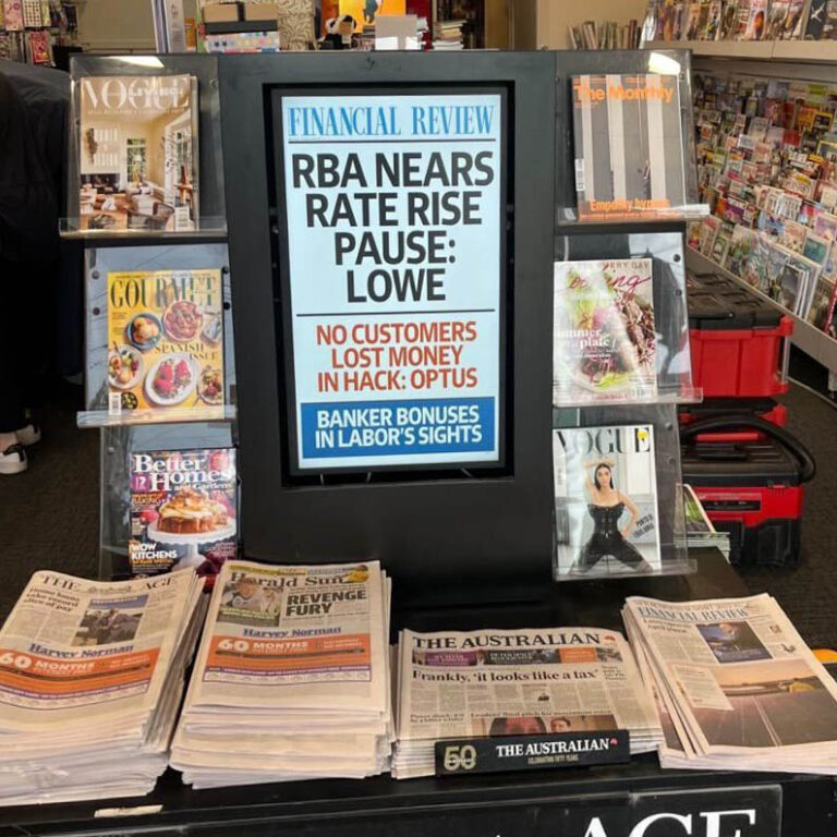 JDS-Fairfax-Cotham-Newsagency-LCD-screen